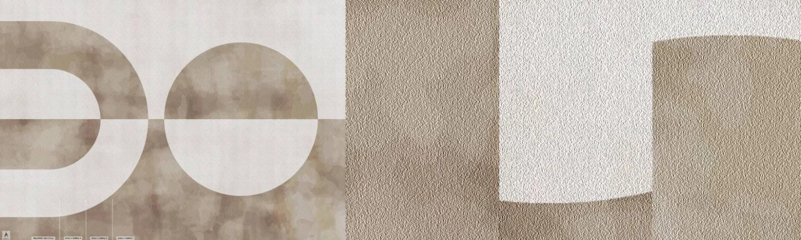 Fotótapéta Minta Standard Eco - Hasonlóságok és különbségek - Minimalizmus, Fényes, Alakzatok - 100x30 cm