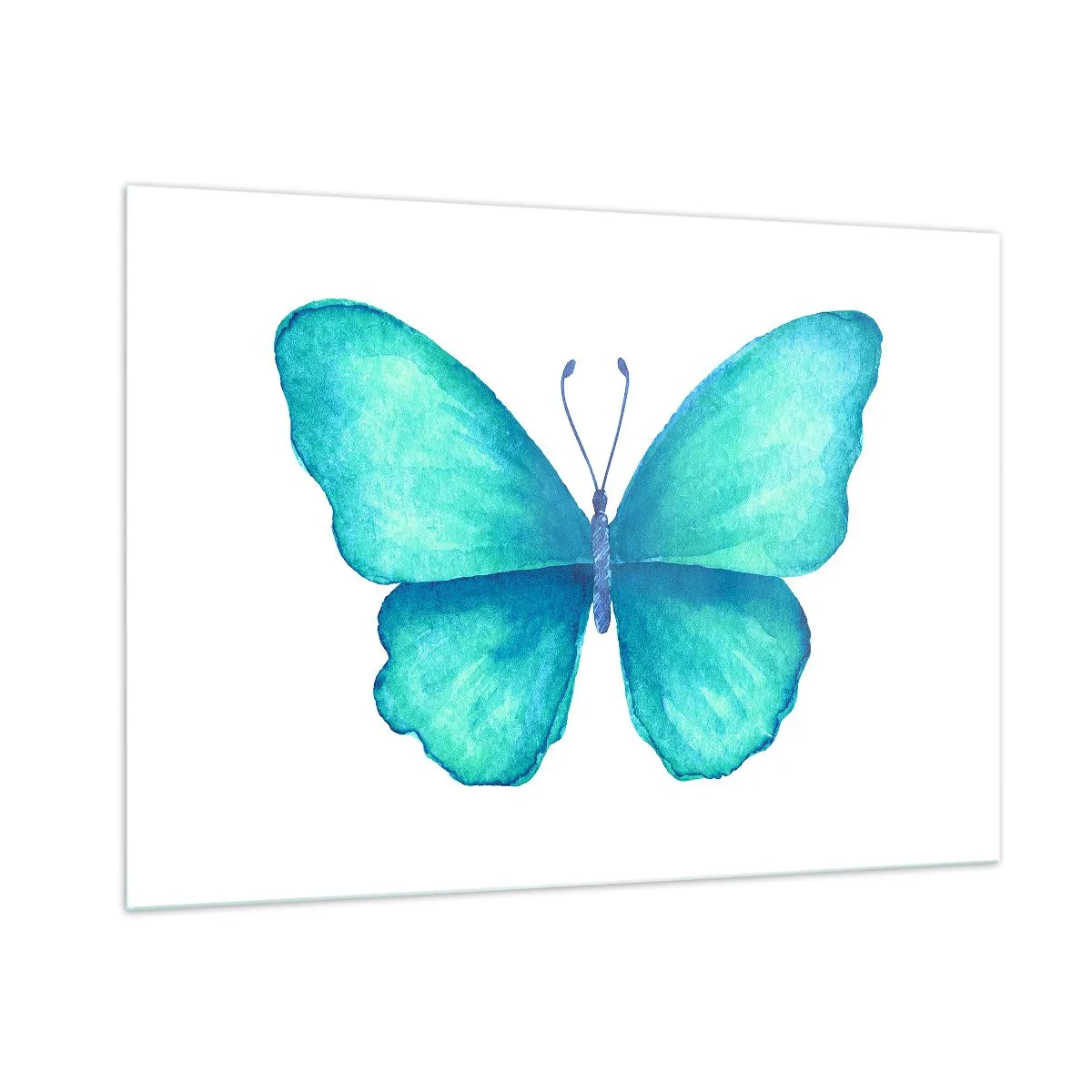 Üveg kép - Természeténél fogva türkiz - 100x70 cm