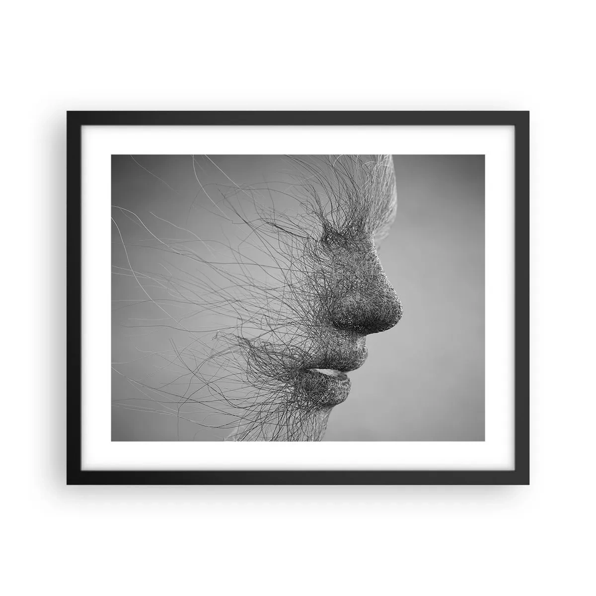 Poszter fehér keretben - A szél szelleme - 50x40 cm