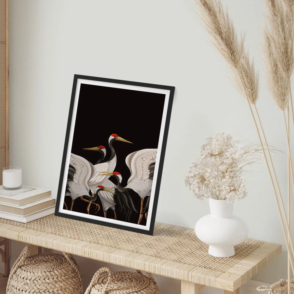 Poszter fehér keretben - Madádolgok - 30x40 cm