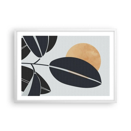 Poszter fekete keretben - Egy forró nyári nap - 70x50 cm