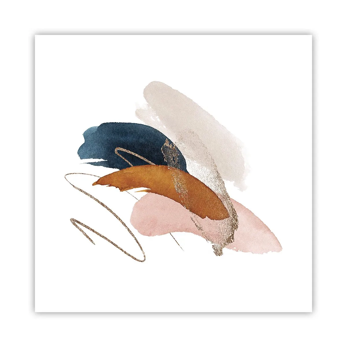 Poszter - Szárnyas kompozíció - 40x40 cm