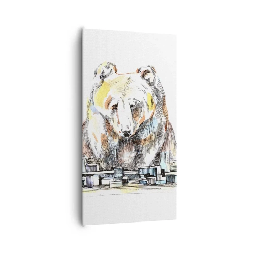 Vászonkép - Hogy lehet így élni? - 65x120 cm