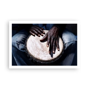 Poszter - Élj a saját ritmusodban - 91x61 cm