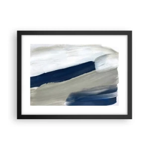 Poszter fehér keretben - Találkozás a fehérrel - 40x30 cm