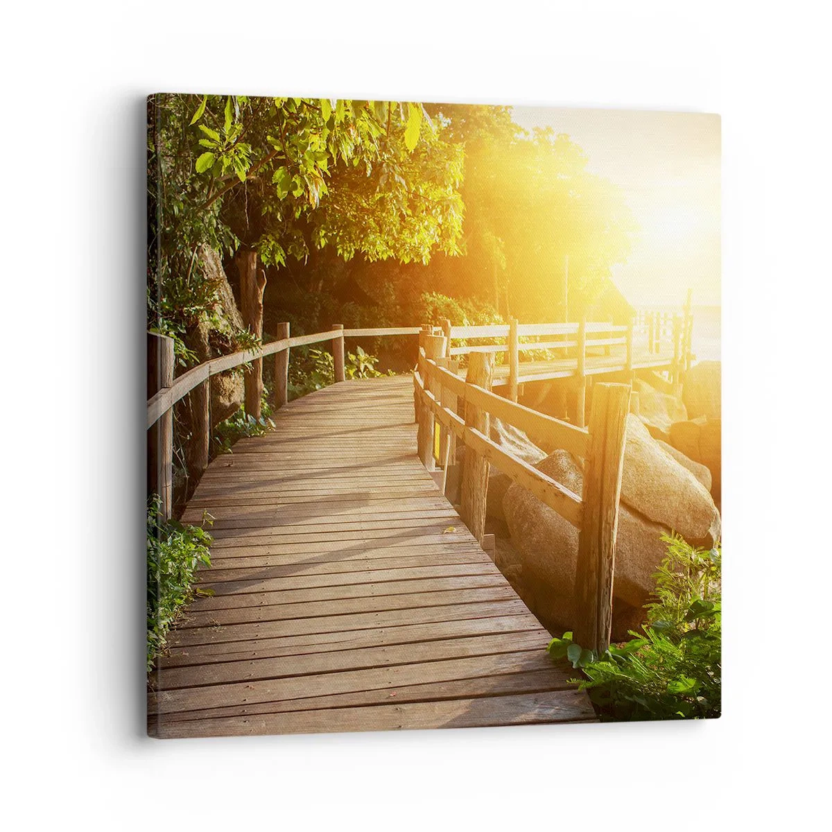 Vászonkép - Újabb kanyar, újabb csoda - 30x30 cm