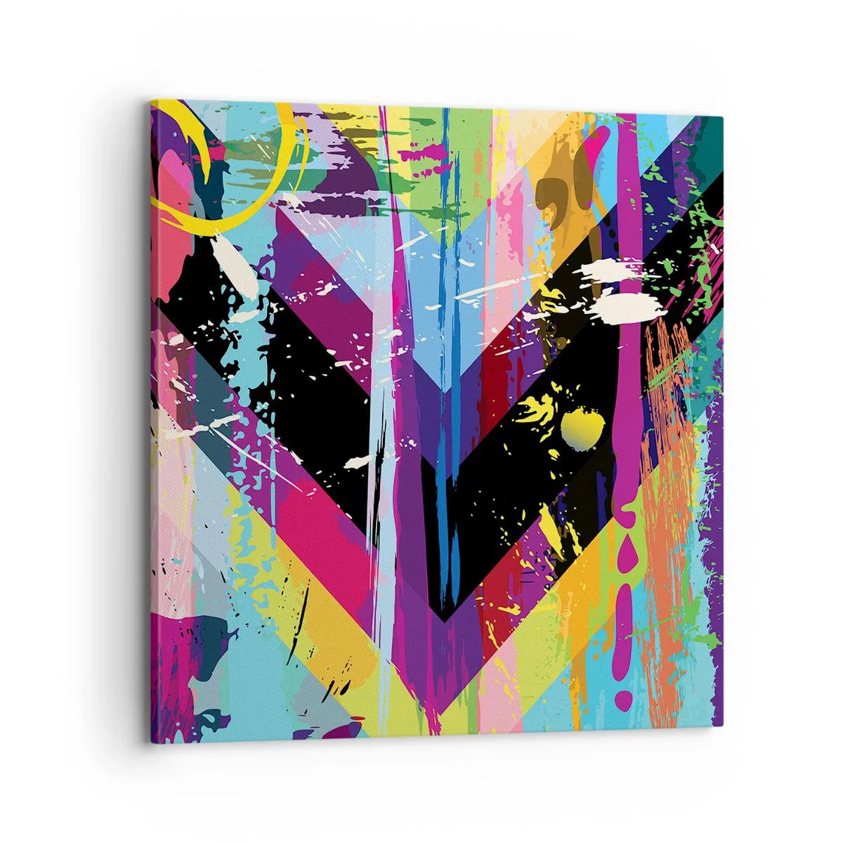 Vászonkép - Fentről lefelé - 70x70 cm