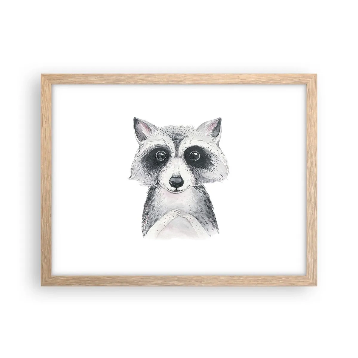 Poszter világos tölgy keretben - Egy pillanat meghatottságra  - 40x30 cm