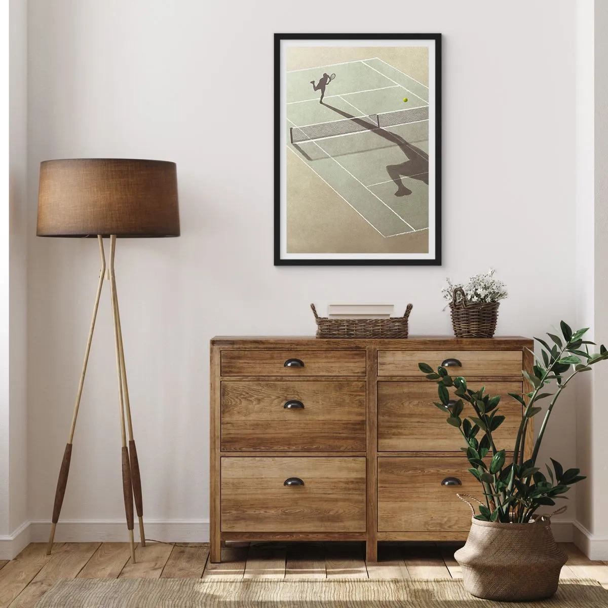 Poszter fehér keretben - Önmagumk legyőzése - 70x100 cm