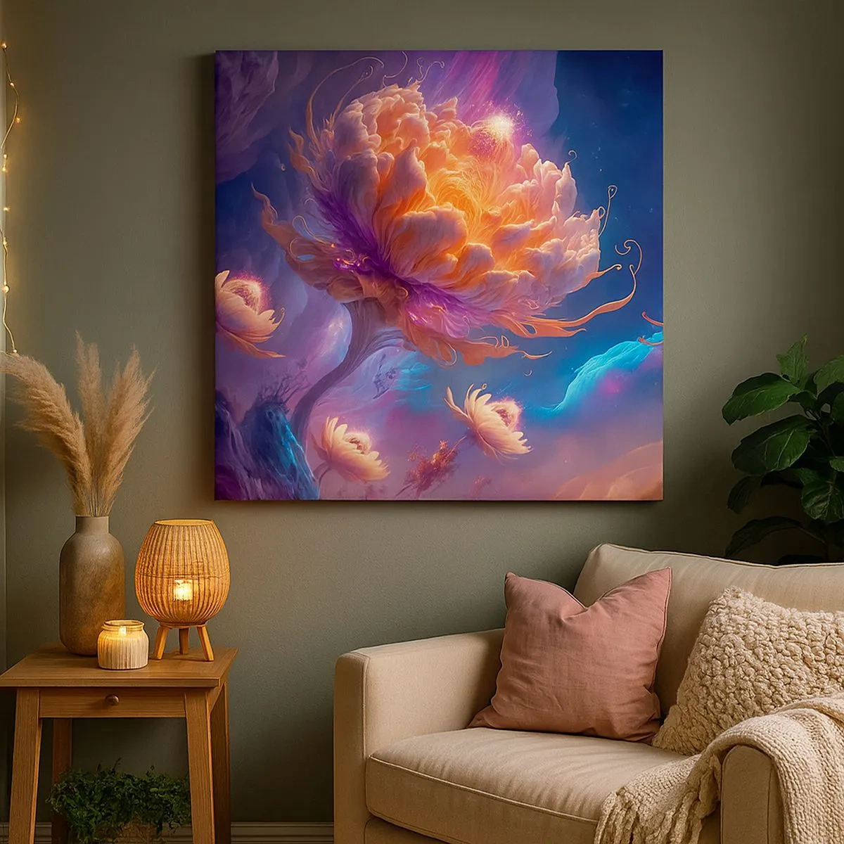 Vászonkép - Egy másik világ - 30x30 cm