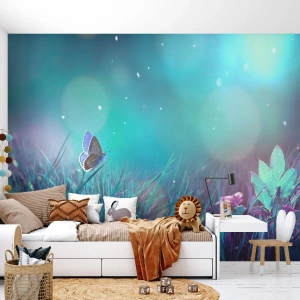 Öntapadós Fotótapéta Deluxe Sticker - A rét titkos élete - Pillangó, Rét, Darab - 350x256 cm