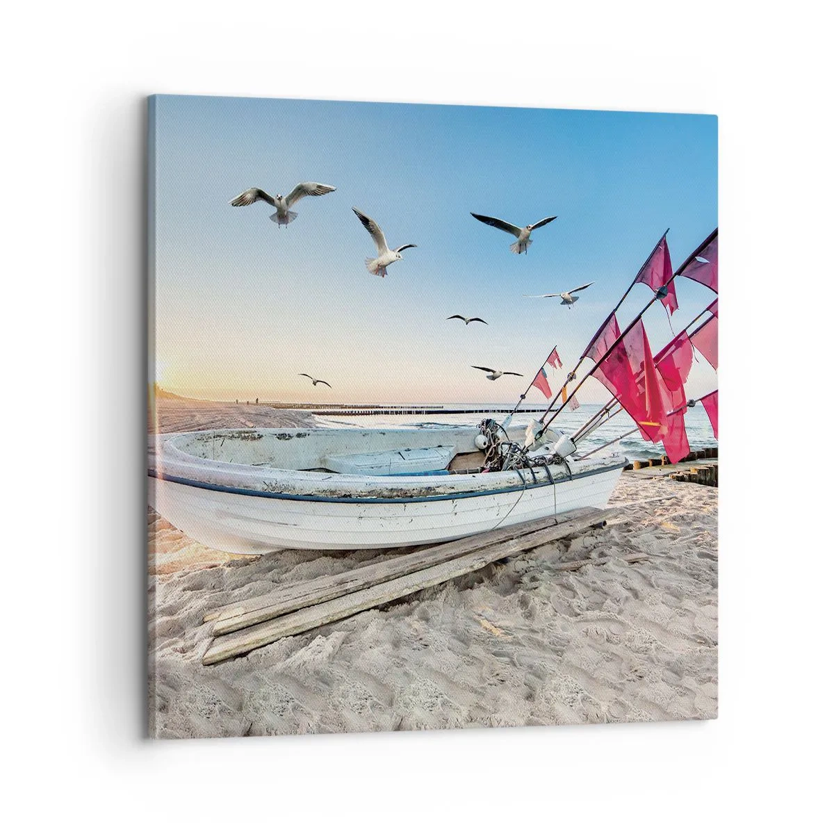 Vászonkép - Megérdemelt pihenés - 60x60 cm