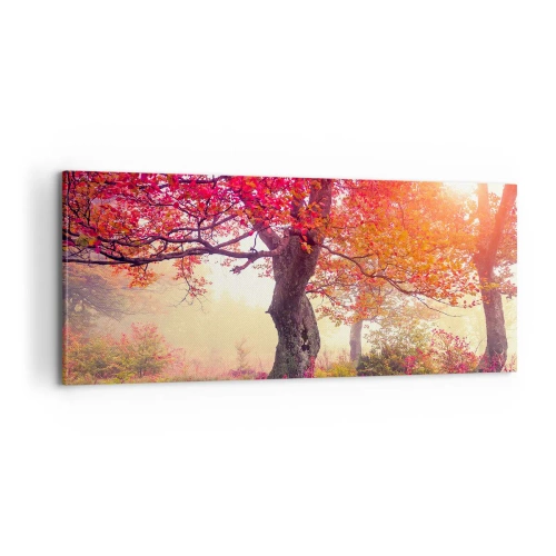 Vászonkép - Virágzás őrülete - 100x40 cm