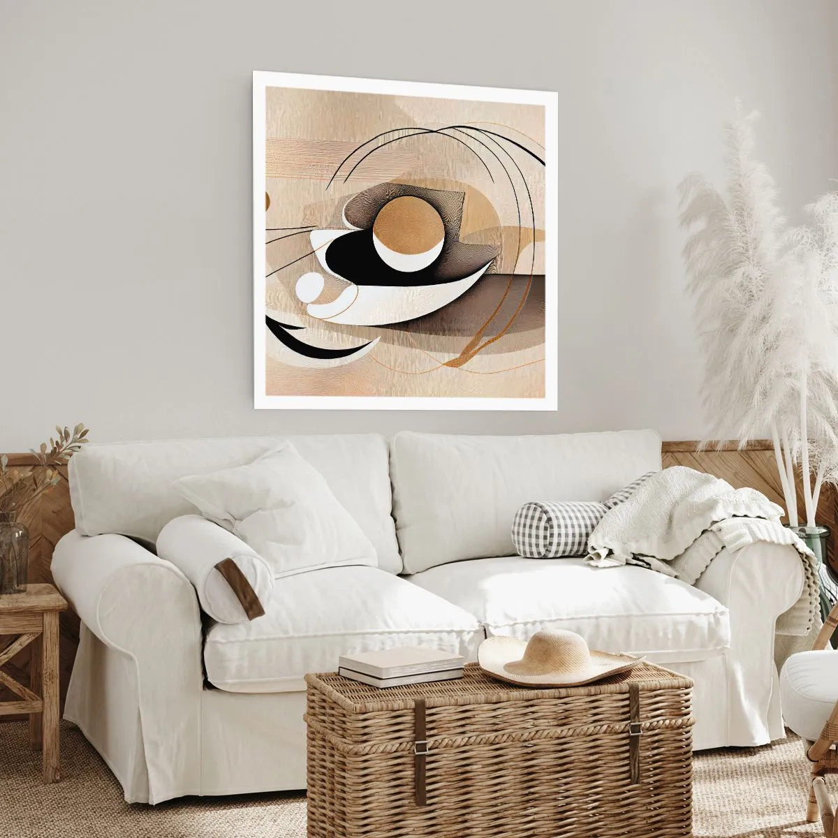 Poszter - Kompozíció: a dolgok lényege - 40x40 cm