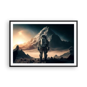 Poszter fehér keretben - Új kihívás - 91x61 cm