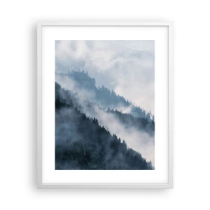 Poszter fekete keretben - A hegyek misztikája - 40x50 cm