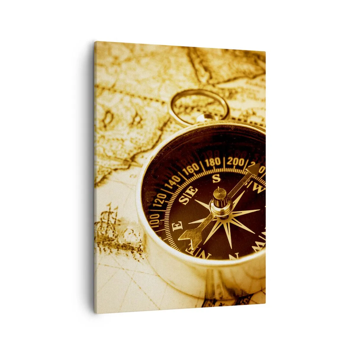 Vászonkép - Keletre, vagy nyugatra? - 50x70 cm