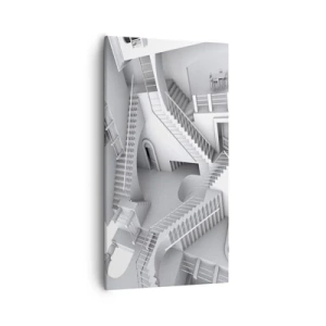 Vászonkép - A tér paradoxonjai - 55x100 cm