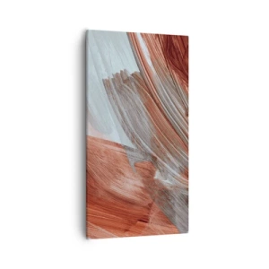 Vászonkép - Őszi és szeles absztrakció - 55x100 cm