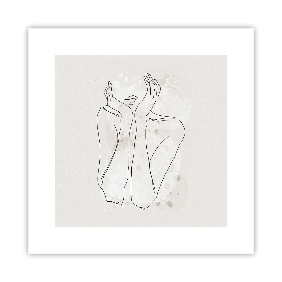 Poszter - Várva-várt pillanat - 30x30 cm