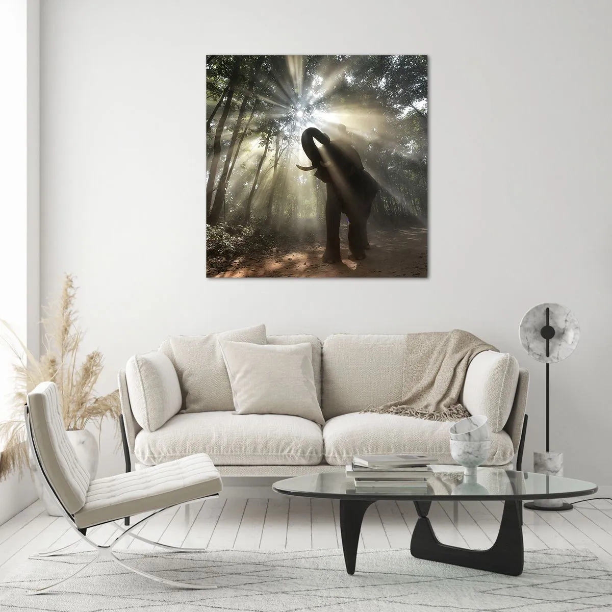 Üveg kép - A szerencsecsillag alatt - 70x70 cm