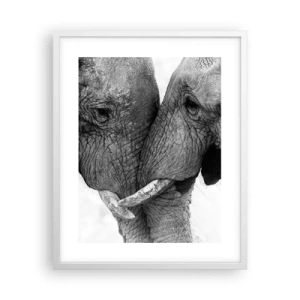 Poszter fekete keretben - Szívélyes vallomás - 40x50 cm