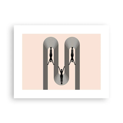 Poszter - Fejjel lefelé - 40x30 cm