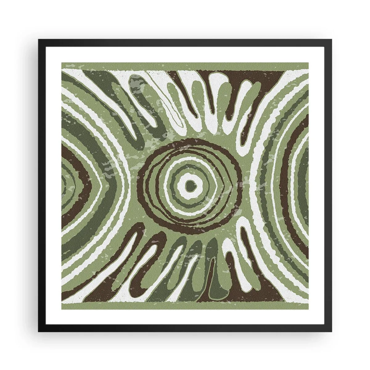 Poszter fehér keretben - Az érzelmek robbanása - 60x60 cm