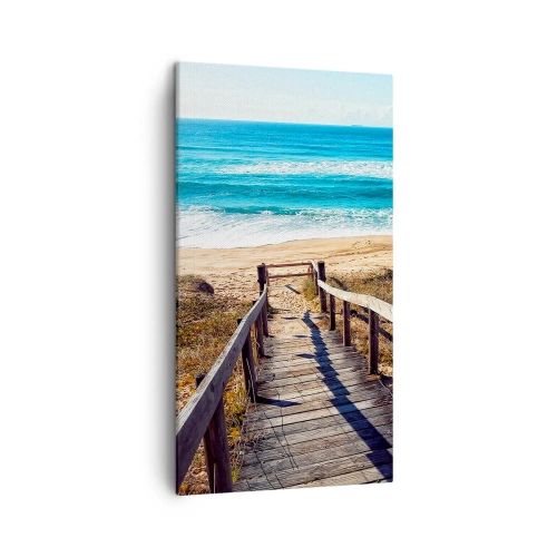 Vászonkép - Fuss! - 45x80 cm