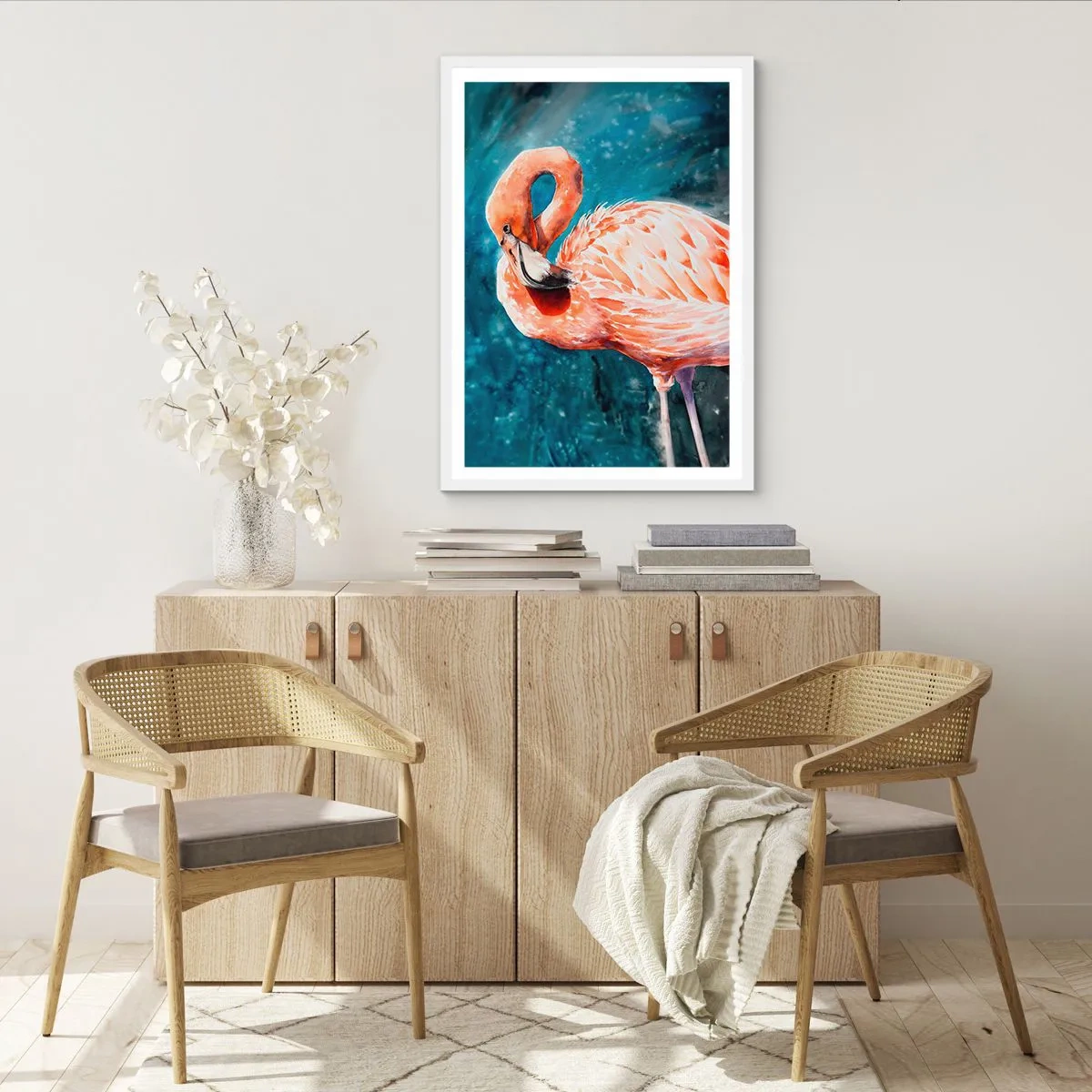 Poszter fekete keretben - Természetesen dekoratív - 70x100 cm