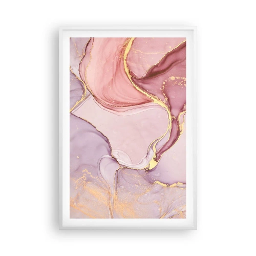 Poszter fekete keretben - A színek simogatása - 61x91 cm