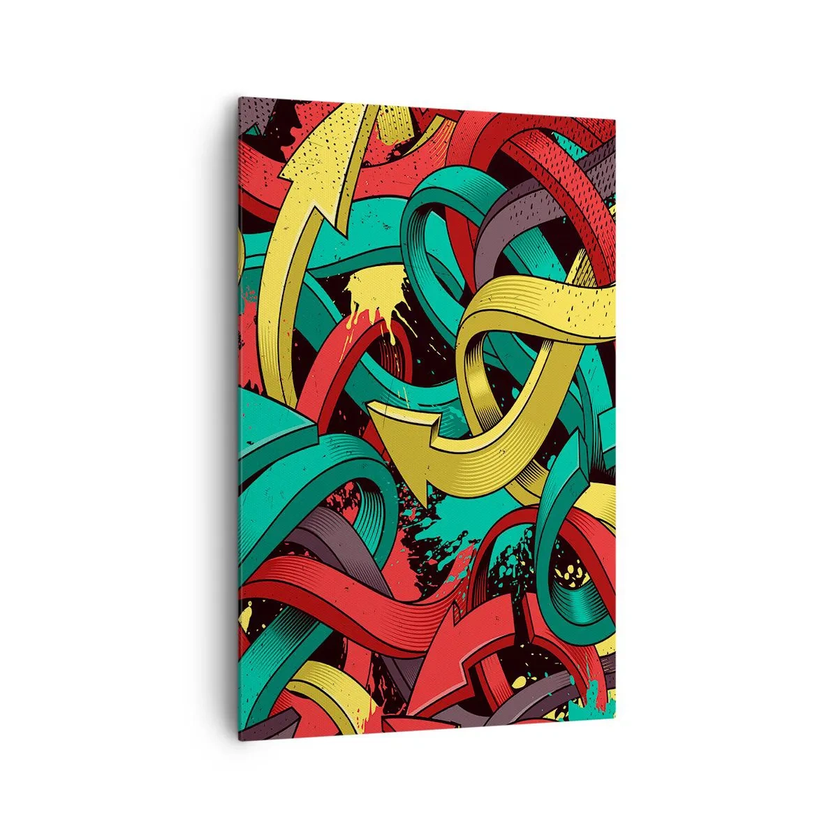 Vászonkép - Melyik az út a cél felé? - 80x120 cm