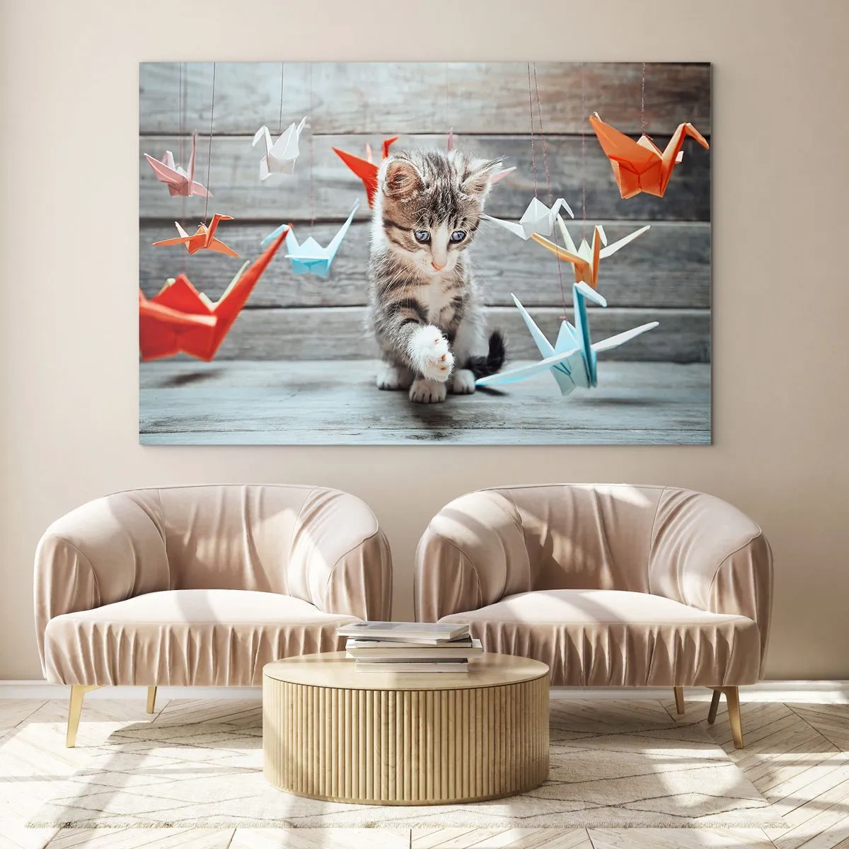 Üveg kép - Első lecke - 120x80 cm