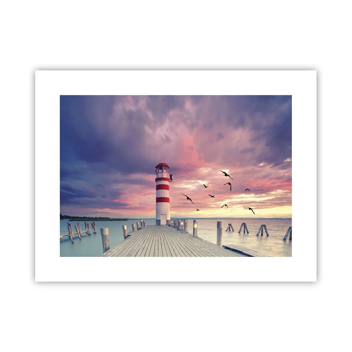 Poszter - Ideje a kikötőbe - 40x30 cm