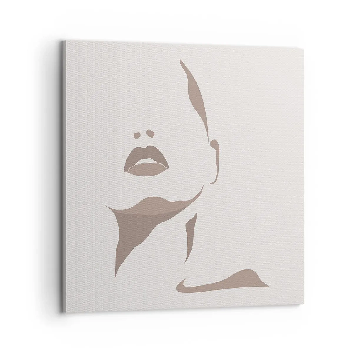 Vászonkép -  Fényből és árnyékból létrehozott - 60x60 cm