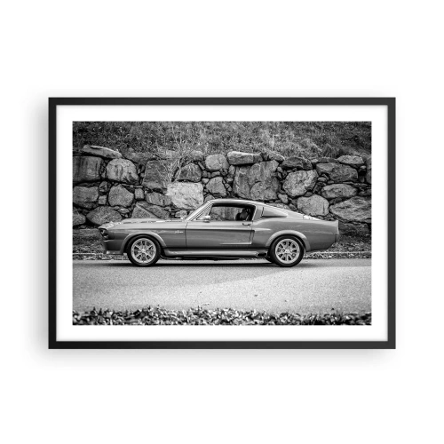 Poszter fehér keretben - A 60-as évek legendája - 70x50 cm