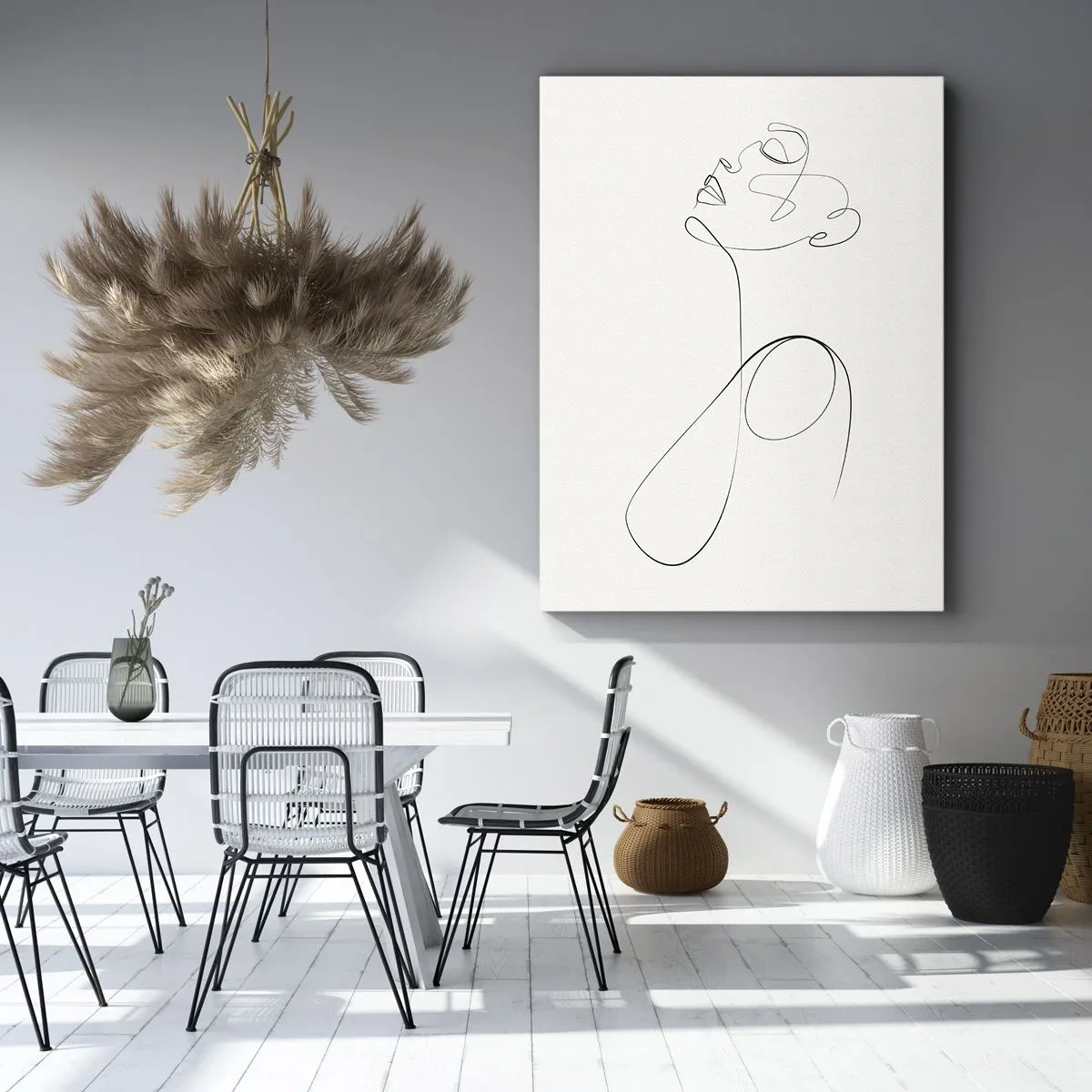 Vászonkép - Álmokban hurkolt - 70x100 cm