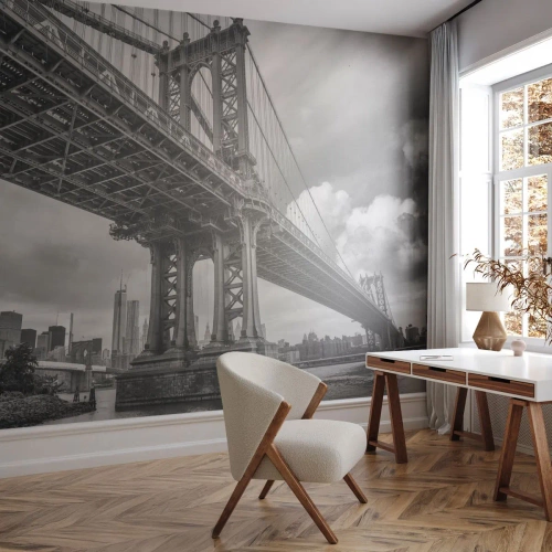 Öntapadós Fotótapéta Deluxe Sticker - A város szívébe - New York, Város, Manhattan - 100x70 cm