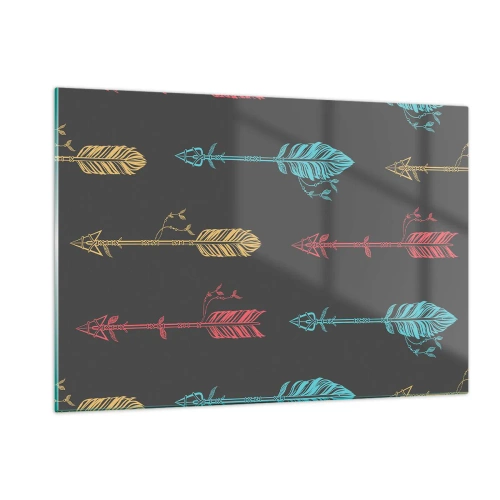 Üveg kép - Rendben - 120x80 cm