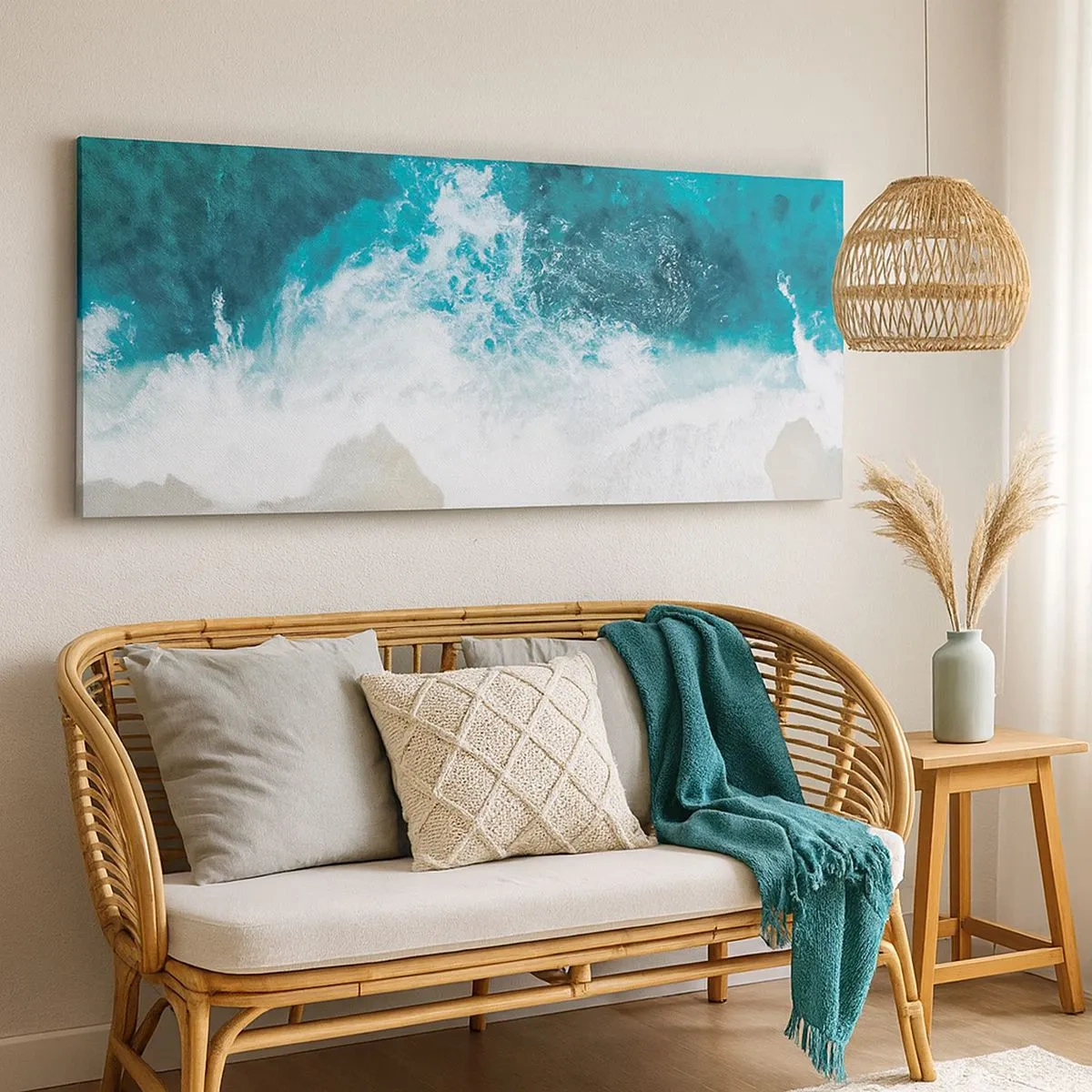 Vászonkép - Természetes simogatás - 100x40 cm