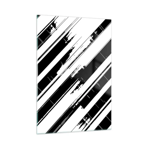 Üveg kép - Intenzív és dinamikus kompozíció - 50x70 cm