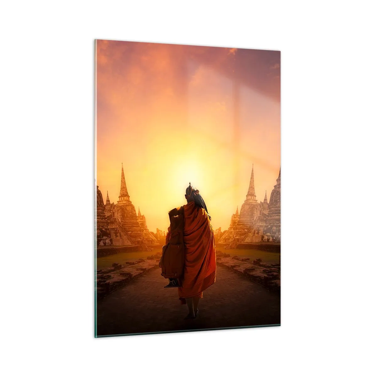 Üveg kép - Nyugalomban a végtelenségen át - 50x70 cm