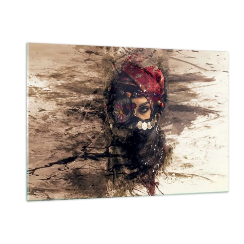 Üveg kép - Legalább riasztó - 120x80 cm