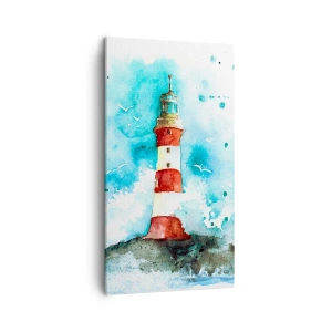 Vászonkép - Az elemek egysége - 45x80 cm