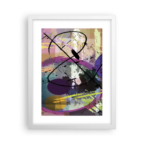 Poszter fekete keretben - Mehet egyenesen előre vagy körbe - 30x40 cm