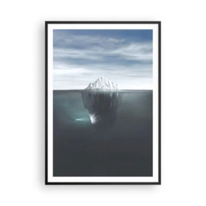 Poszter fehér keretben - Víz alatti rejtély - 70x100 cm