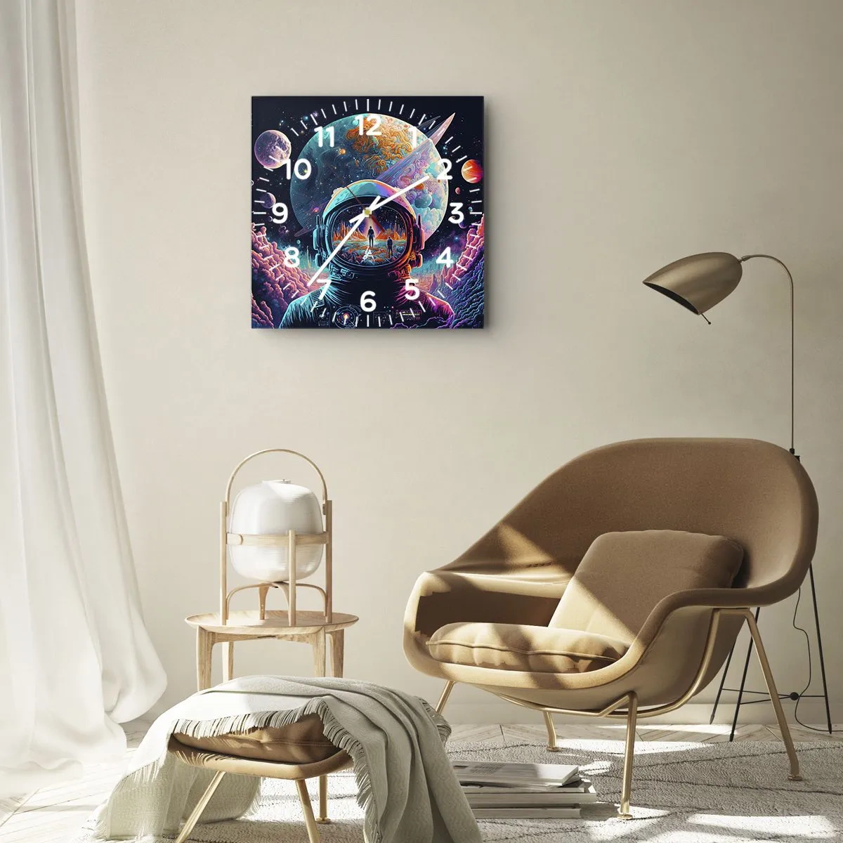 Falióra, Óra - A filozófusok sosem álmodtak erről - 40x40 cm