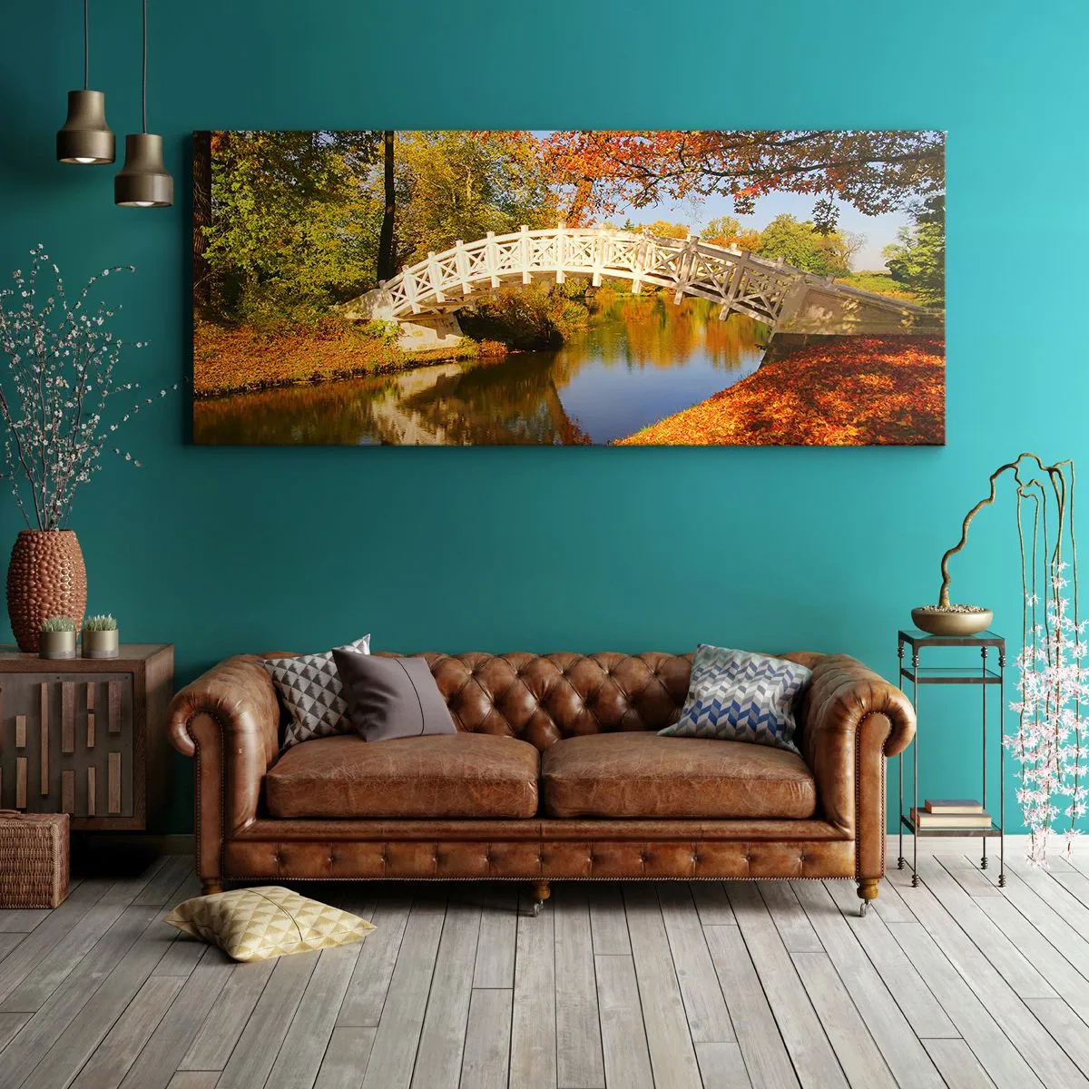 Vászonkép - A sóhajok fehér hídján - 160x50 cm