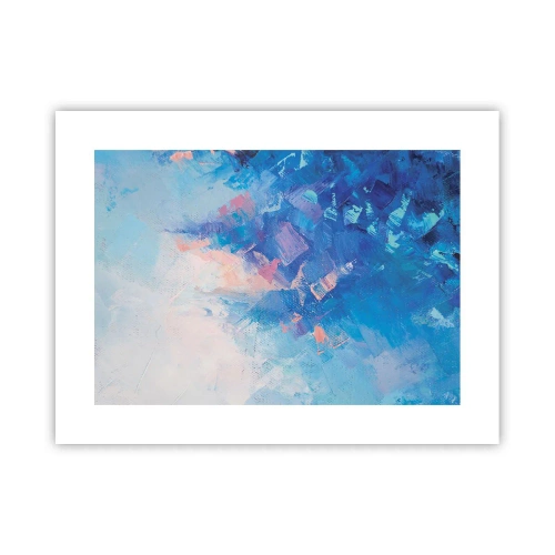 Poszter - Téli absztrakció - 40x30 cm