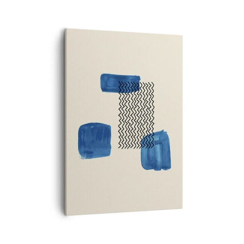 Vászonkép - Absztrakt kvartett - 50x70 cm